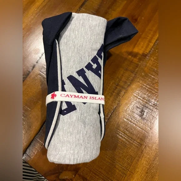 Cayman Islands Embroidered Baseball Cap, T-Shirt, & Wrist Band Set—New! - Picture 2 of 3